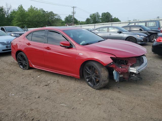 19UUB2F63JA007878 - 2018 ACURA TLX TECH+A RED photo 4