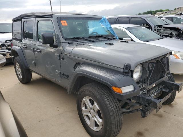 1C4HJXDN7NW176935 - 2022 JEEP WRANGLER U SPORT GRAY photo 4