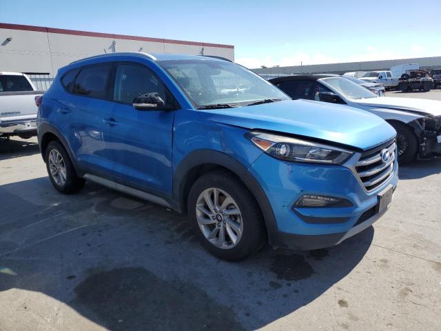 KM8J33A29HU330751 - 2017 HYUNDAI TUCSON LIMITED BLUE photo 4