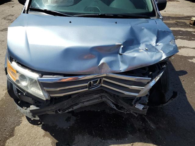 5FNRL5H42DB075678 - 2013 HONDA ODYSSEY EX BLUE photo 11