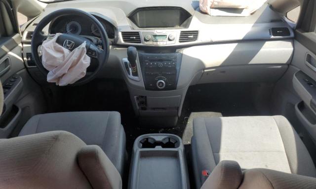 5FNRL5H42DB075678 - 2013 HONDA ODYSSEY EX BLUE photo 8