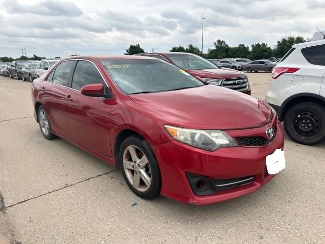 4T1BF1FK4CU630215 - 2012 TOYOTA CAMRY BASE MAROON photo 1