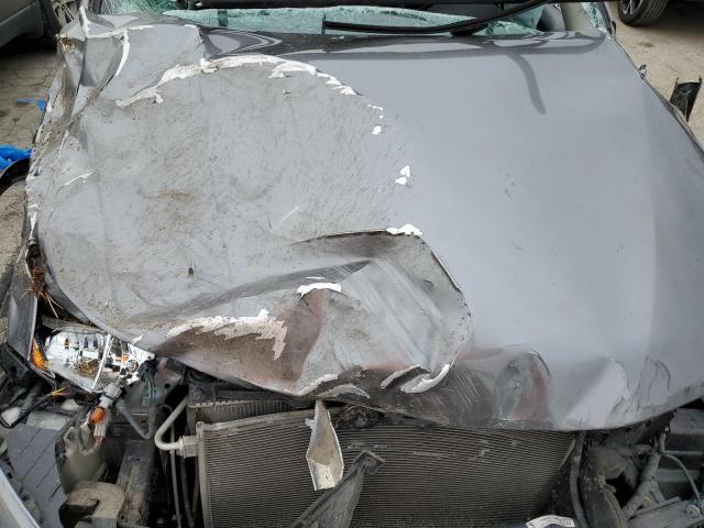 KNMAT2MV7GP700385 - 2016 NISSAN ROGUE S GRAY photo 11