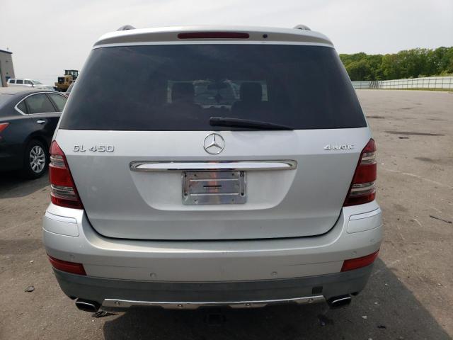 4JGBF71E47A230229 - 2007 MERCEDES-BENZ GL 450 4MATIC SILVER photo 6