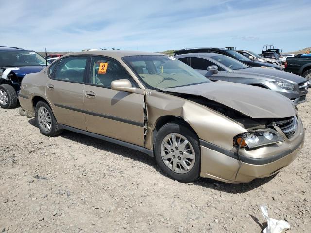 2G1WF52E459311757 - 2005 CHEVROLET IMPALA TAN photo 4