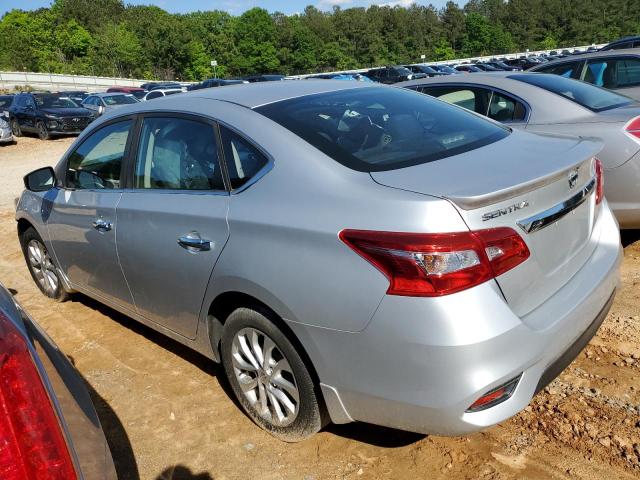 3N1AB7APXHY254287 - 2017 NISSAN SENTRA S SILVER photo 2