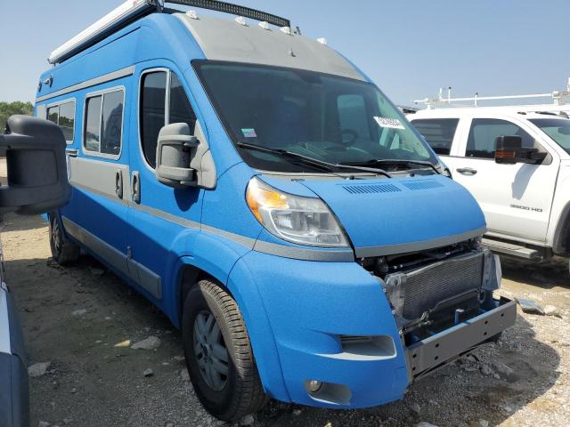 3C6URVJG9HE510745 - 2017 RAM PROMASTER 3500 HIGH ლურჯი ფოტო 4