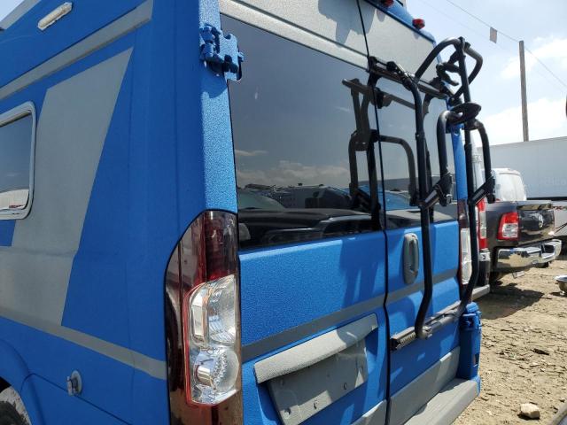 3C6URVJG9HE510745 - 2017 RAM PROMASTER 3500 HIGH ლურჯი ფოტო 6