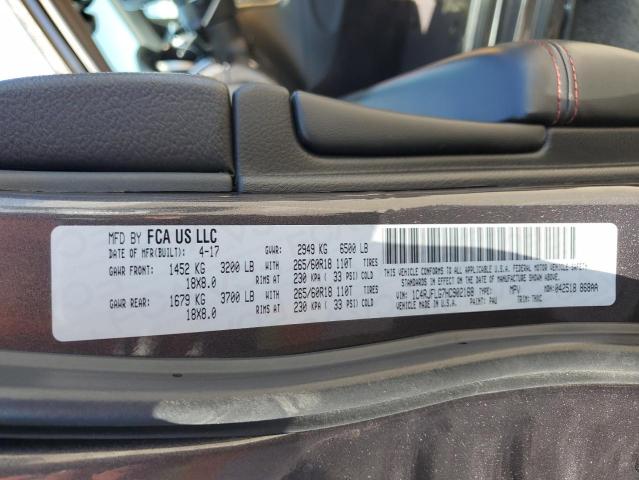 1C4RJFLG7HC902168 - 2017 JEEP GRAND CHER TRAILHAWK 灰色 照片 13