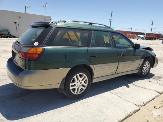 4S3BH665137641919 - 2003 SUBARU OUTBACK OUTBACK GREEN photo 3