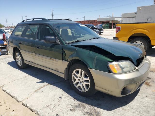 4S3BH665137641919 - 2003 SUBARU OUTBACK OUTBACK GREEN photo 4