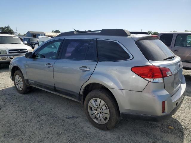 4S4BRBAC5A1320960 - 2010 SUBARU OUTBACK 2.5I SILVER photo 2