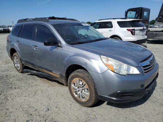 4S4BRBAC5A1320960 - 2010 SUBARU OUTBACK 2.5I SILVER photo 4