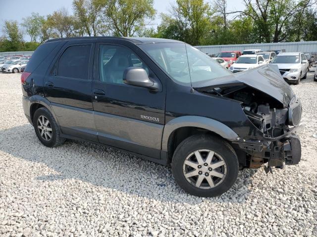 3G5DA03E12S607923 - 2002 BUICK RENDEZVOUS CX BLACK photo 4