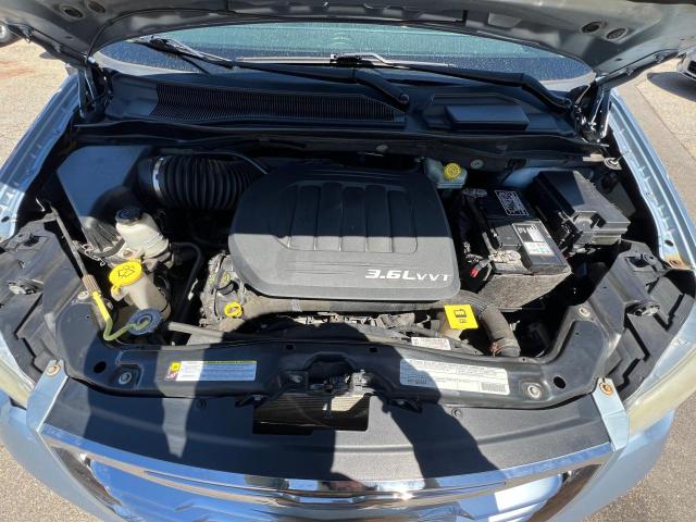 2C4RC1CG5CR297631 - 2012 CHRYSLER TOWN & COU TOURING L BLUE photo 7