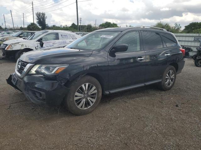 5N1DR2MM7KC634578 - 2019 NISSAN PATHFINDER S BLACK photo 1
