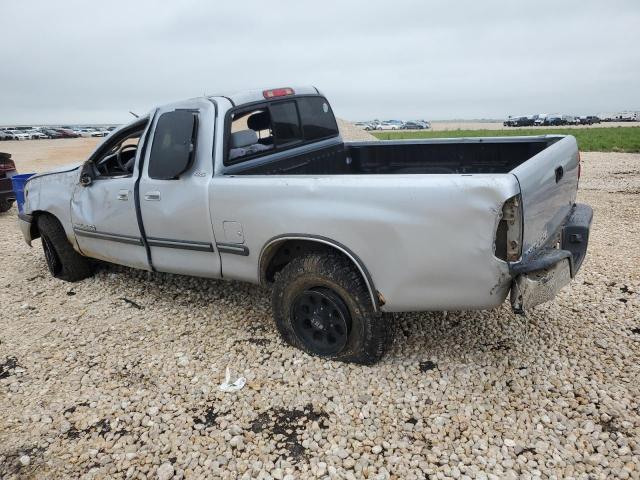 5TBBT441XYS051419 - 2000 TOYOTA TUNDRA ACCESS CAB SILVER photo 2