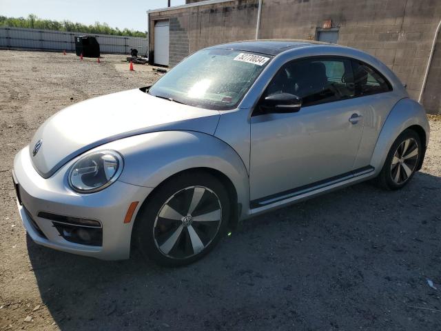 3VWVT7AT6DM683532 - 2013 VOLKSWAGEN BEETLE TURBO SILVER photo 1