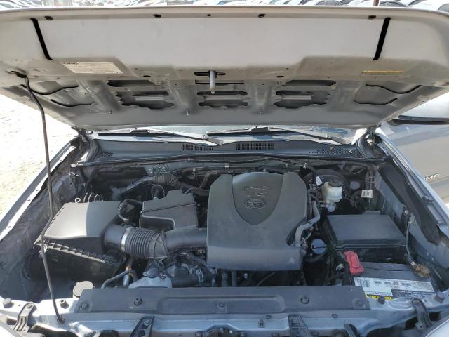 3TMAZ5CN8MM140766 - 2021 TOYOTA TACOMA DOUBLE CAB 银色 照片 11