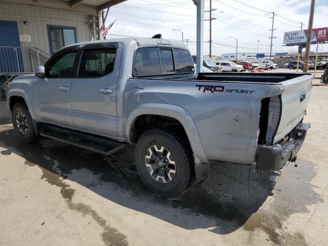 3TMAZ5CN8MM140766 - 2021 TOYOTA TACOMA DOUBLE CAB 银色 照片 2