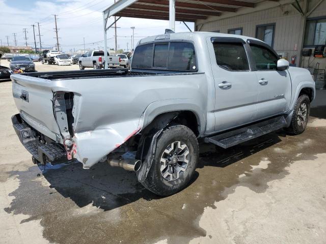 3TMAZ5CN8MM140766 - 2021 TOYOTA TACOMA DOUBLE CAB 银色 照片 3