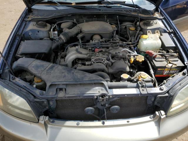 4S3BH675X46632867 - 2004 SUBARU LEGACY OUTBACK AWP 蓝色 照片 11