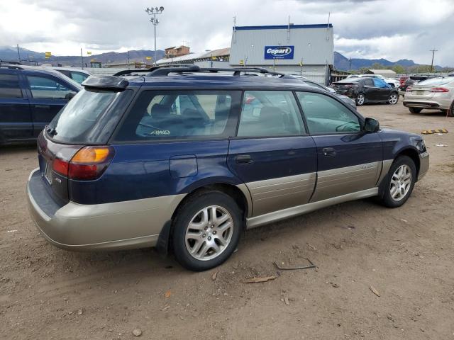 4S3BH675X46632867 - 2004 SUBARU LEGACY OUTBACK AWP 蓝色 照片 3
