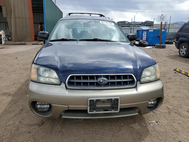 4S3BH675X46632867 - 2004 SUBARU LEGACY OUTBACK AWP 蓝色 照片 5