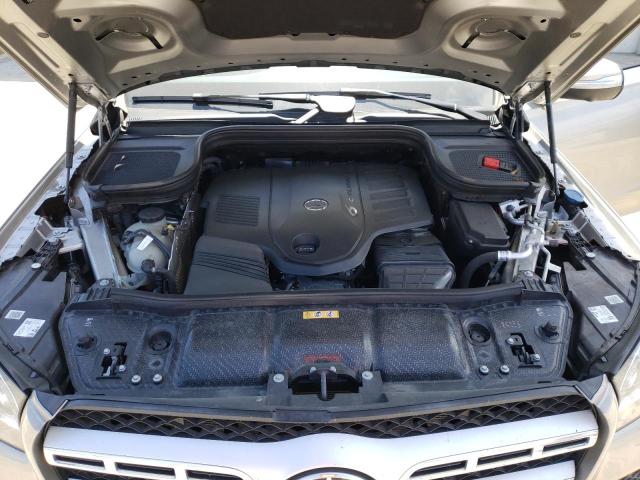 4JGFF5KE7MA315453 - 2021 MERCEDES-BENZ GLS 450 4MATIC GRAY photo 11