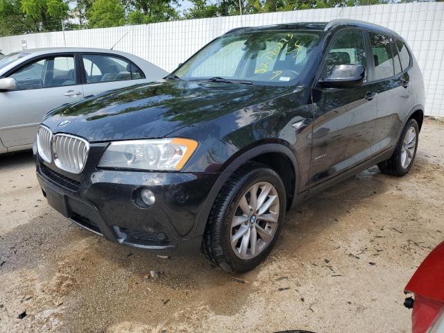 5UXWX9C54D0A27243 - 2013 BMW X3 XDRIVE28I BLACK photo 1