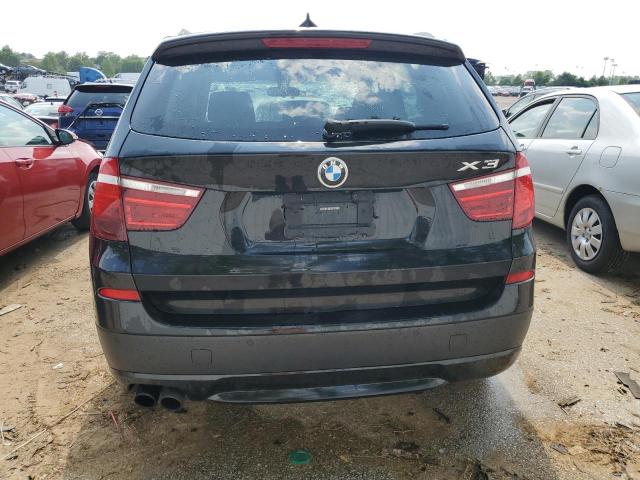 5UXWX9C54D0A27243 - 2013 BMW X3 XDRIVE28I BLACK photo 6