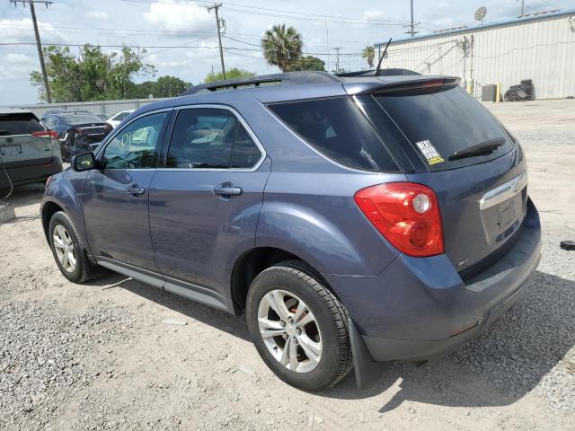 2GNFLNEK6D6186205 - 2013 CHEVROLET EQUINOX LT BLUE photo 2