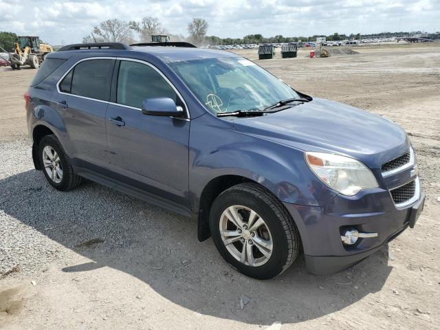 2GNFLNEK6D6186205 - 2013 CHEVROLET EQUINOX LT BLUE photo 4