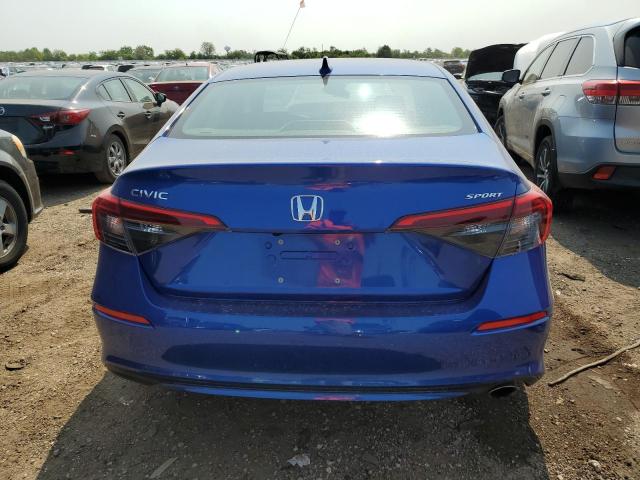 2HGFE2F56NH580854 - 2022 HONDA CIVIC SPORT 蓝色 照片 6