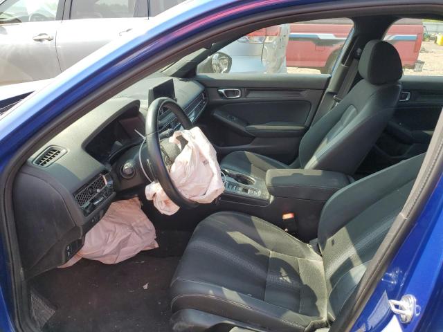 2HGFE2F56NH580854 - 2022 HONDA CIVIC SPORT 蓝色 照片 7