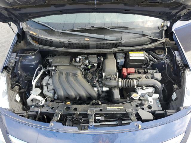 3N1CN7AP2KL830586 - 2019 NISSAN VERSA S BLUE photo 11