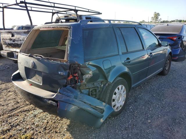 WVWRP61J43W482714 - 2003 VOLKSWAGEN JETTA GL TDI GREEN photo 3