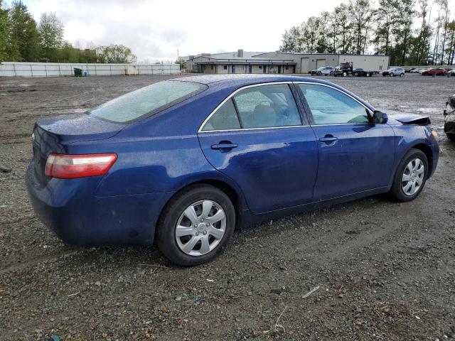 4T1BE46K78U225400 - 2008 TOYOTA CAMRY CE BLUE photo 3