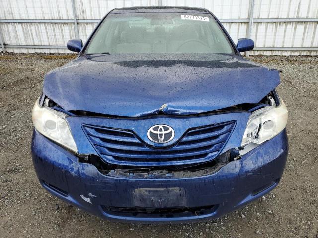 4T1BE46K78U225400 - 2008 TOYOTA CAMRY CE BLUE photo 5