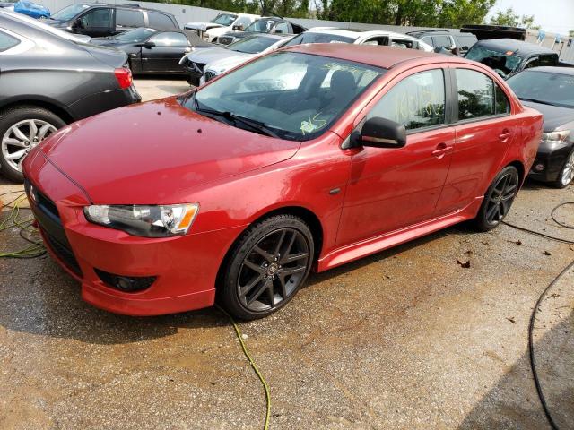 JA32U8FW8AU020058 - 2010 MITSUBISHI LANCER GTS RED photo 1