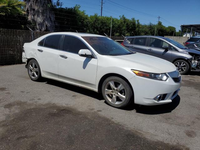 JH4CU2F6XDC012085 - 2013 ACURA TSX TECH WHITE photo 4