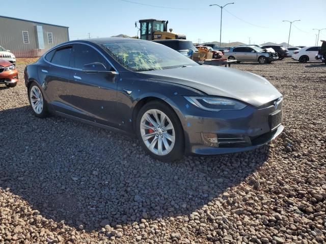 5YJSA1E46HF215323 - 2017 TESLA MODEL S SILVER photo 4