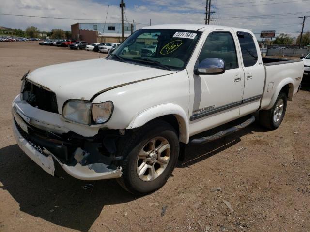 5TBBT441X3S334217 - 2003 TOYOTA TUNDRA ACCESS CAB SR5 WHITE photo 1