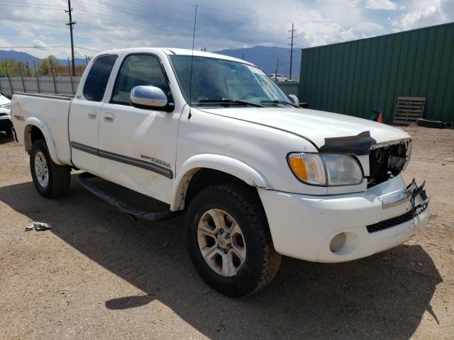 5TBBT441X3S334217 - 2003 TOYOTA TUNDRA ACCESS CAB SR5 WHITE photo 4