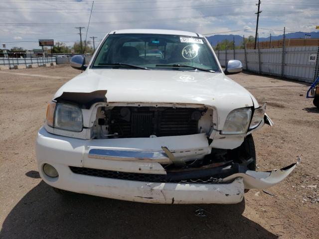 5TBBT441X3S334217 - 2003 TOYOTA TUNDRA ACCESS CAB SR5 WHITE photo 5