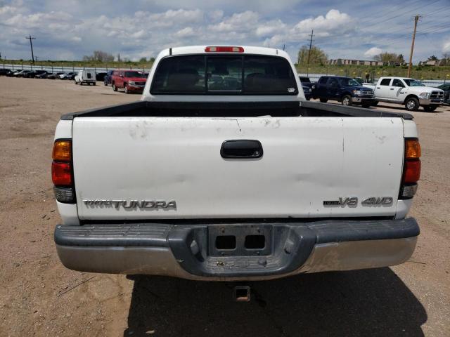5TBBT441X3S334217 - 2003 TOYOTA TUNDRA ACCESS CAB SR5 WHITE photo 6