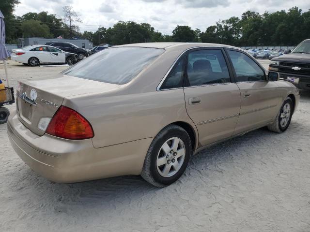 4T1BF28B81U140134 - 2001 TOYOTA AVALON XL TAN photo 3