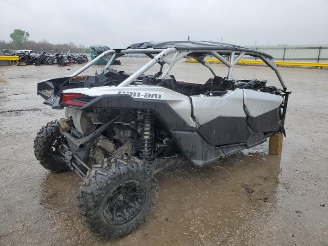 3JBVMAY44JK000586 - 2018 CAN-AM MAVERICK X TURBO SILVER photo 4