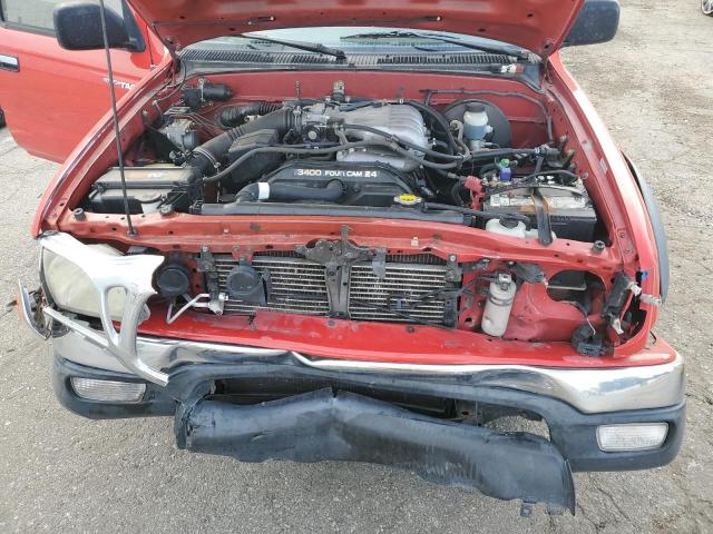 5TESN92N73Z224782 - 2003 TOYOTA TACOMA XTRACAB PRERUNNER RED photo 11