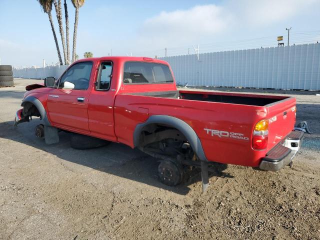 5TESN92N73Z224782 - 2003 TOYOTA TACOMA XTRACAB PRERUNNER RED photo 2